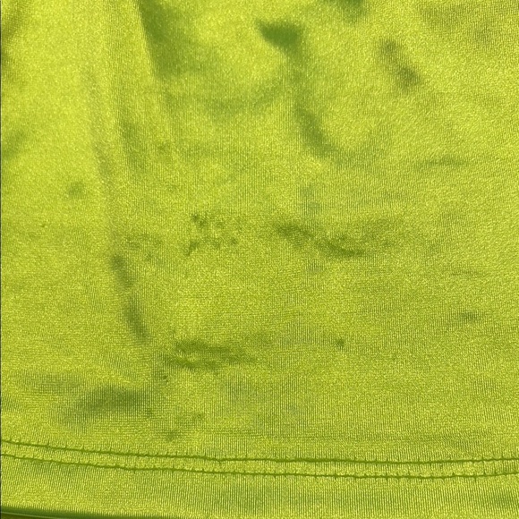 H&M Neon Yellow/green Tube Top size large - Picture 3 of 5